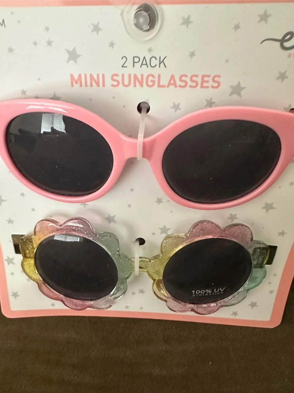 Set of 2 toddler girls mini sunglasses 0-24 months New by elli